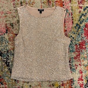 NWT Express Sparkly Tank Top